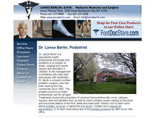 Tablet Screenshot of lanceberlin.com